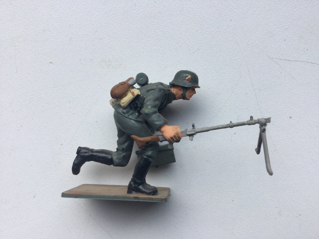 Tamiya Modellbau Soldat Figur geduckt rennend Ausrüstung, Ophalen of Verzenden, Zo goed als nieuw
