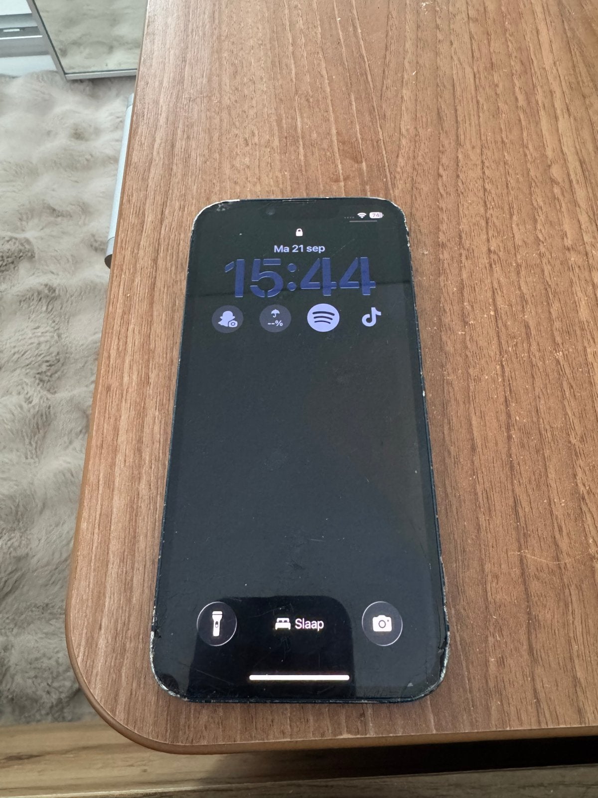 Gebruikte iPhone 14  - Zwart 128 GB