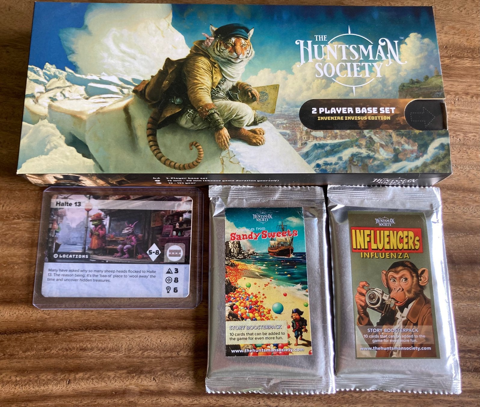 The Huntsman Society 2 speler kaartspel + booster packs, Hobby en Vrije tijd, Gezelschapsspellen | Kaartspellen, Ophalen of Verzenden