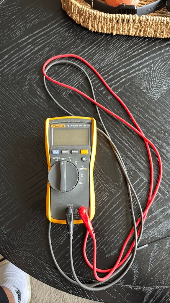 Fluke 114 multimeter, Doe-het-zelf en Verbouw, Ophalen of Verzenden, Zo goed als nieuw, Overige typen