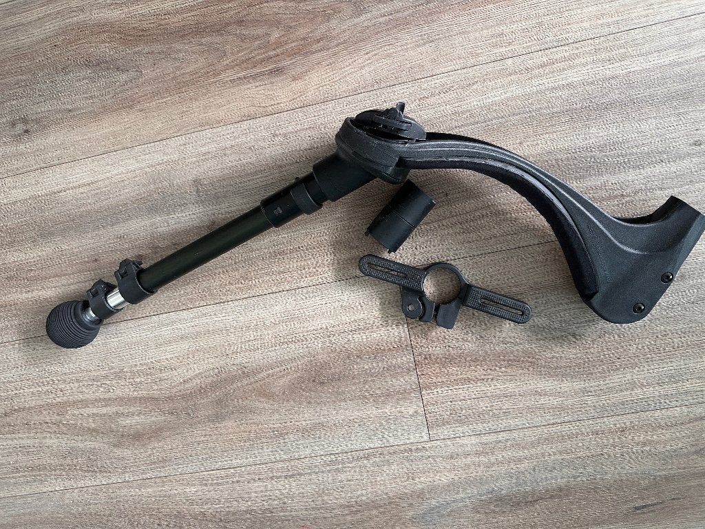 Zitje en duwstang Mini Micro 3in1 Deluxe Push set, Ophalen of Verzenden, Zo goed als nieuw, Gewone step, Micro