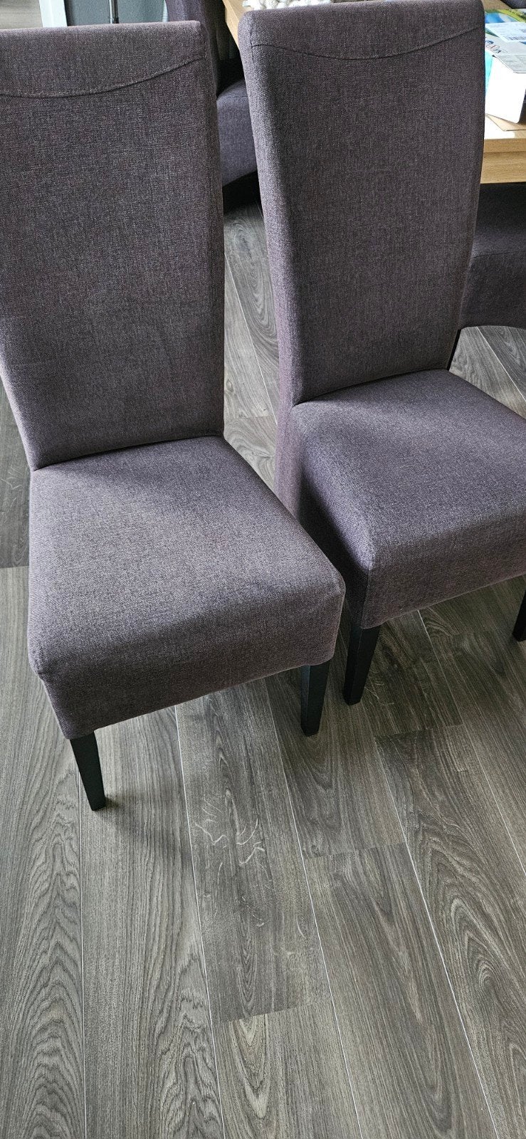 Set van 6 stoelen, Ophalen, Gebruikt, Grijs, Vier