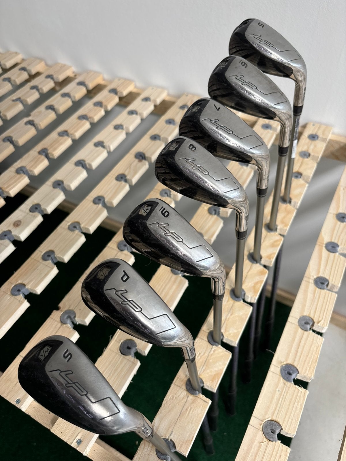 Wilson Staff Launchpad Ijzerset | 5/SW | L Flex, Set, Ophalen of Verzenden, Zo goed als nieuw, Wilson Staff
