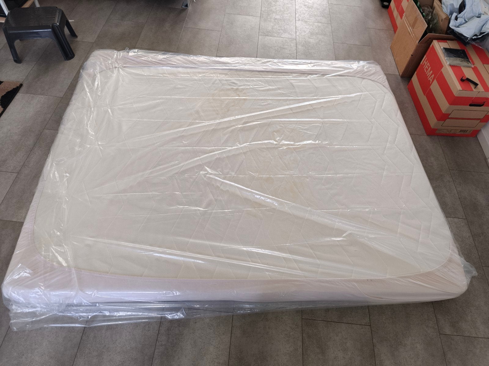 Matras 160x200 - Medium Stevig, Tweepersoons, Ophalen of Verzenden, Zo goed als nieuw, Matras