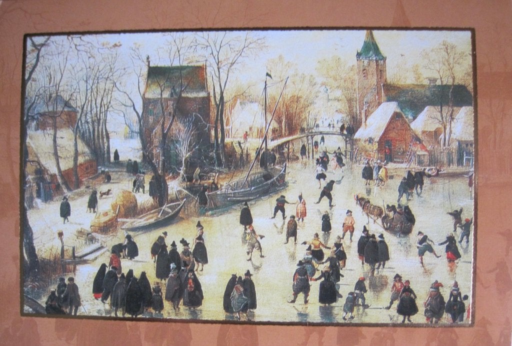 Kerst - Hendrick Avercamp - IJsvermaak, Verzenden, 1980 tot heden, Gelopen, Overige thema's
