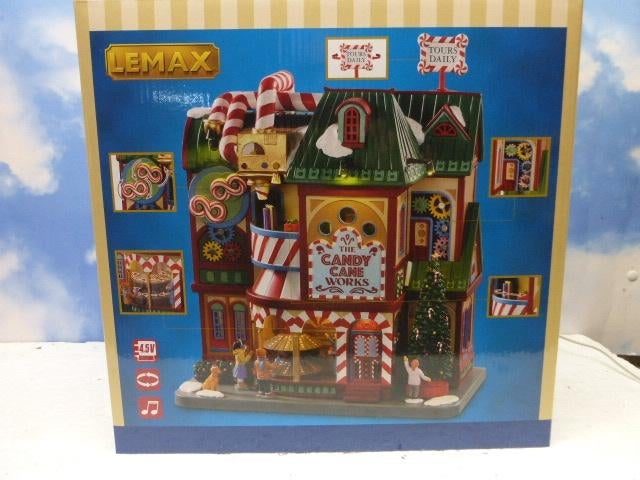 lemax The Candy Cane Works kerstdorp kersthuisjes accessoire, Ophalen of Verzenden