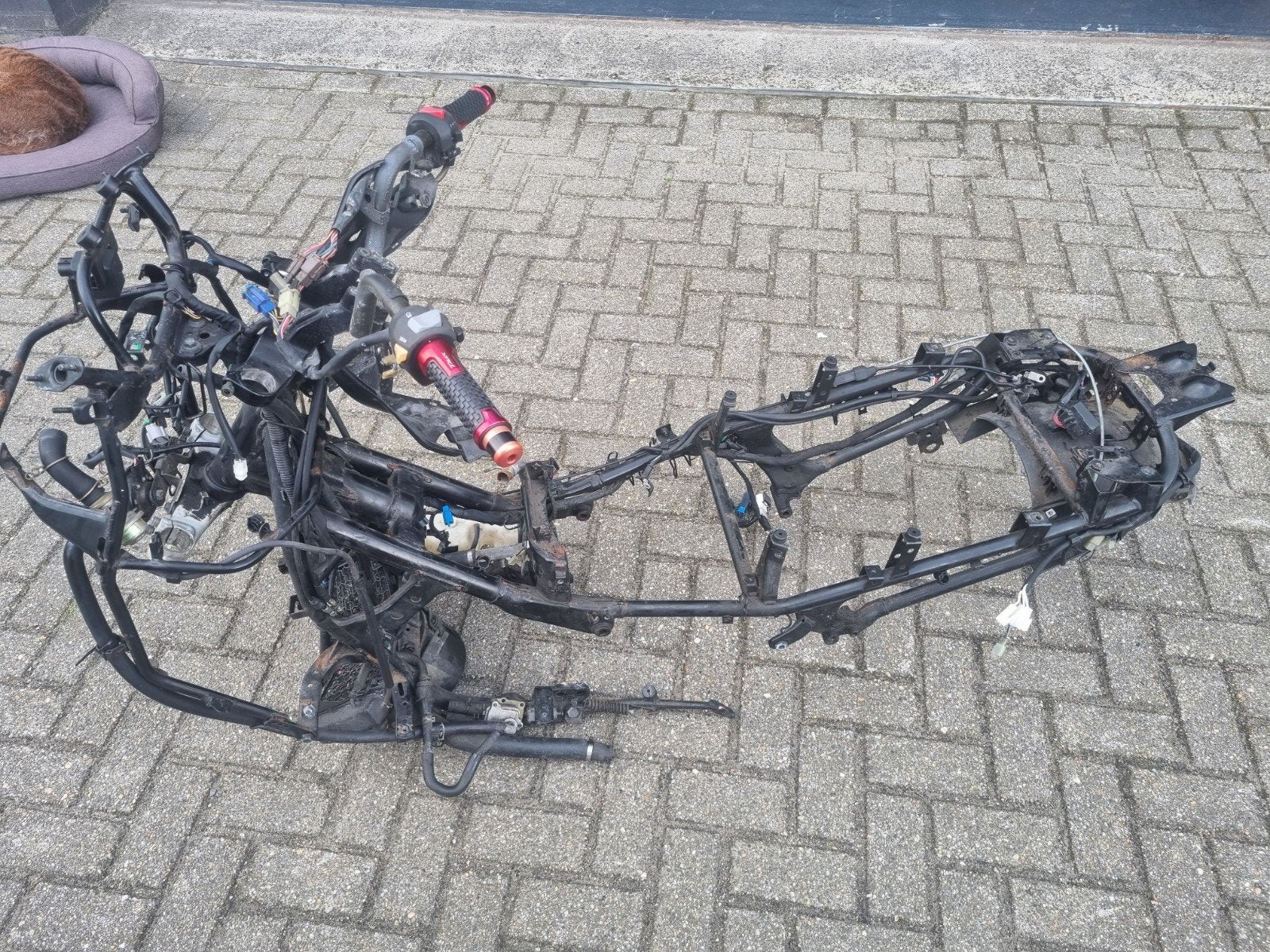 Frame met kenteken Yamaha TMax 500 XP 500 T-Max 500, Motoren, Ophalen of Verzenden, Gebruikt