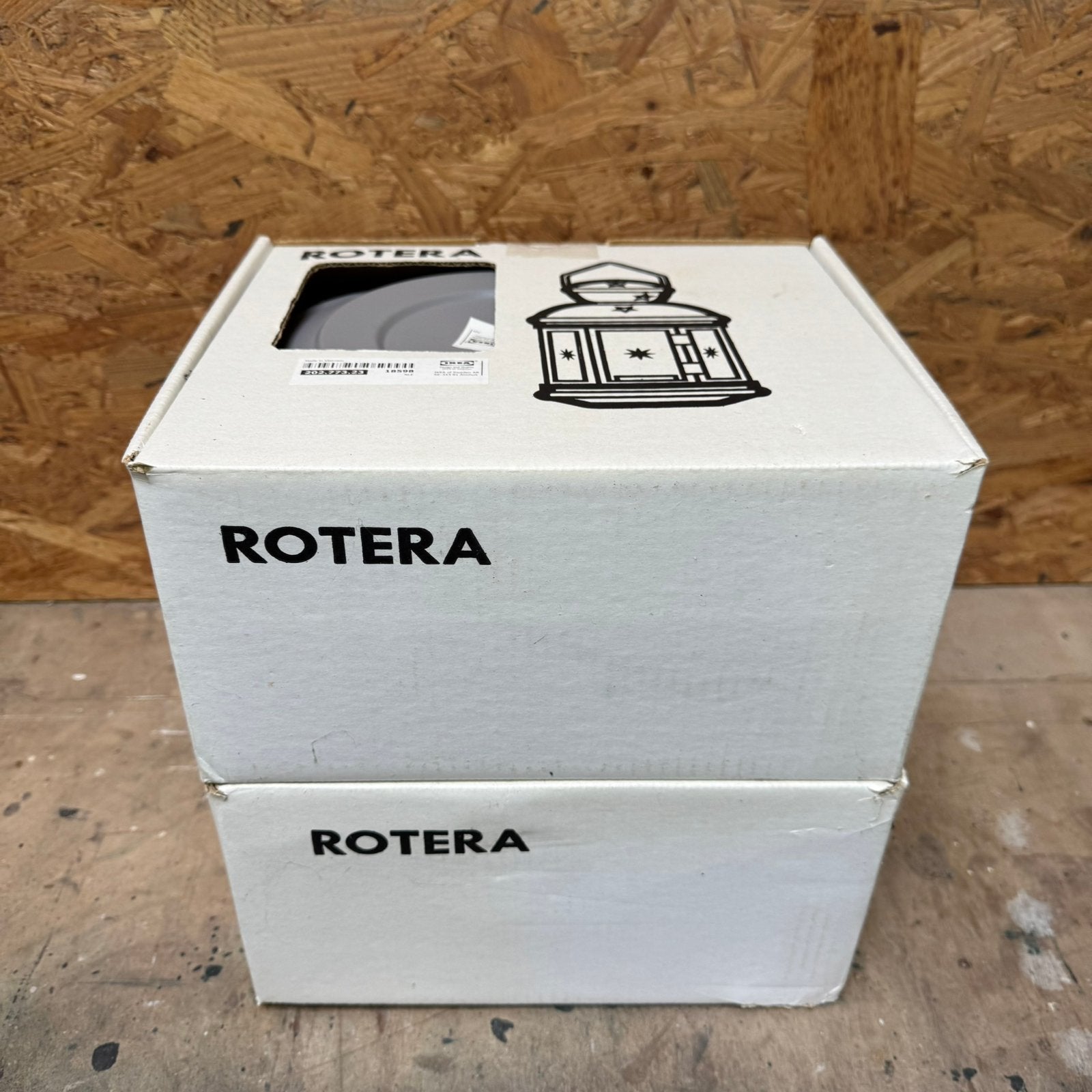 Ikea Rotera lantaarns 2 stuks nieuw, Lantaarn, Verzenden, IKEA, Nieuw