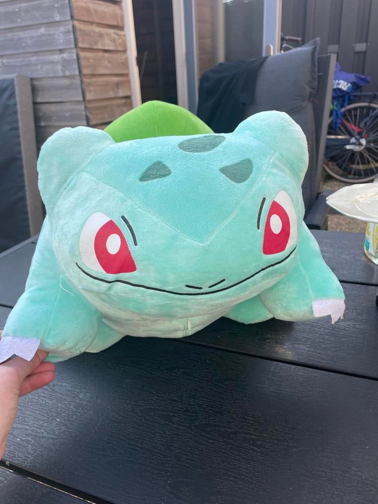 Bulbasaur knuffel Pokémon, Kinderen en Baby's, Speelgoed | Knuffels en Pluche, Ophalen, Zo goed als nieuw, Overige typen