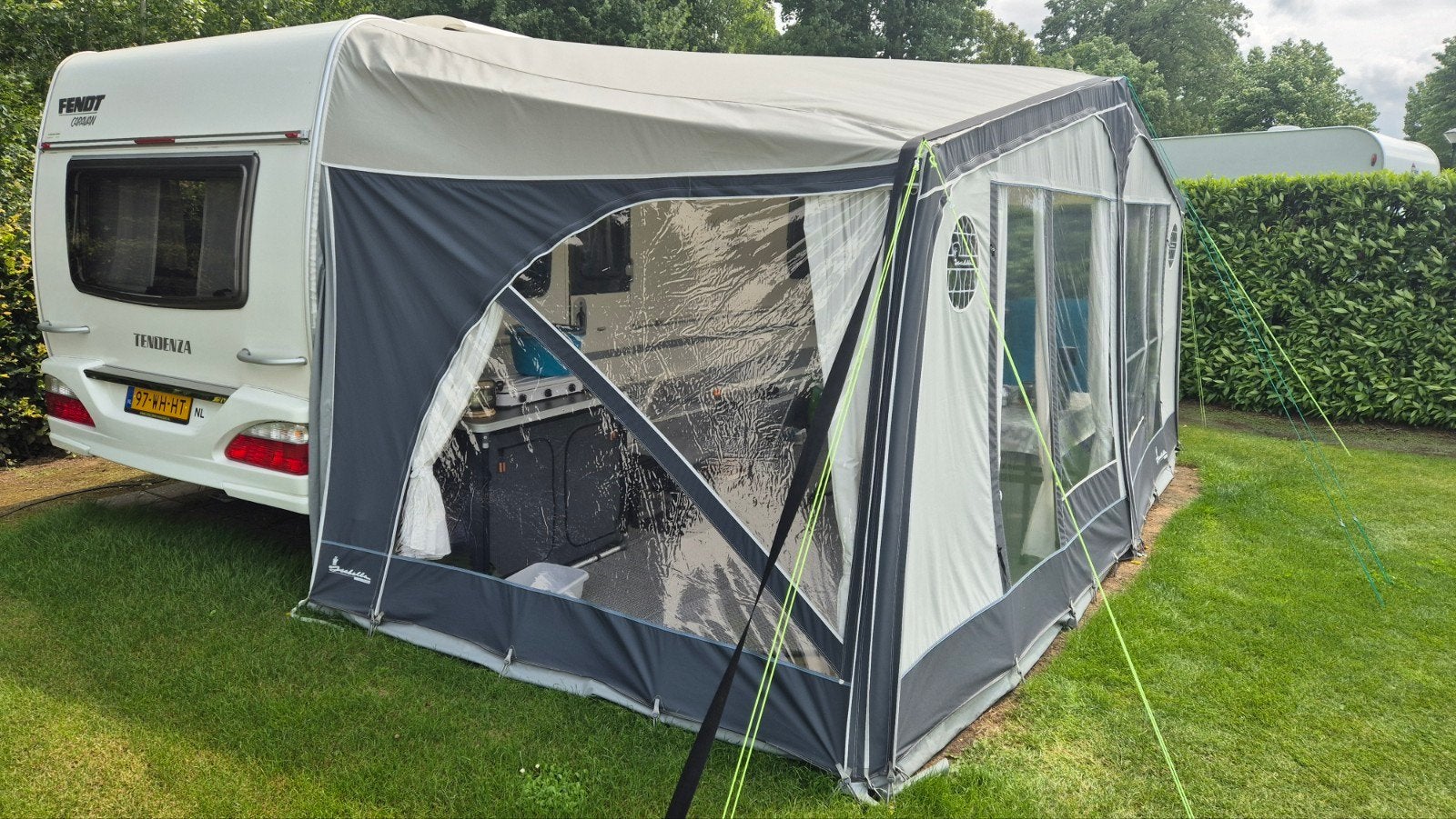 Isabellaluifel,sun shine plus.Maat G18 - Zo goed als nieuw, Caravans en Kamperen, Voortenten en Luifels, Ophalen, Zo goed als nieuw