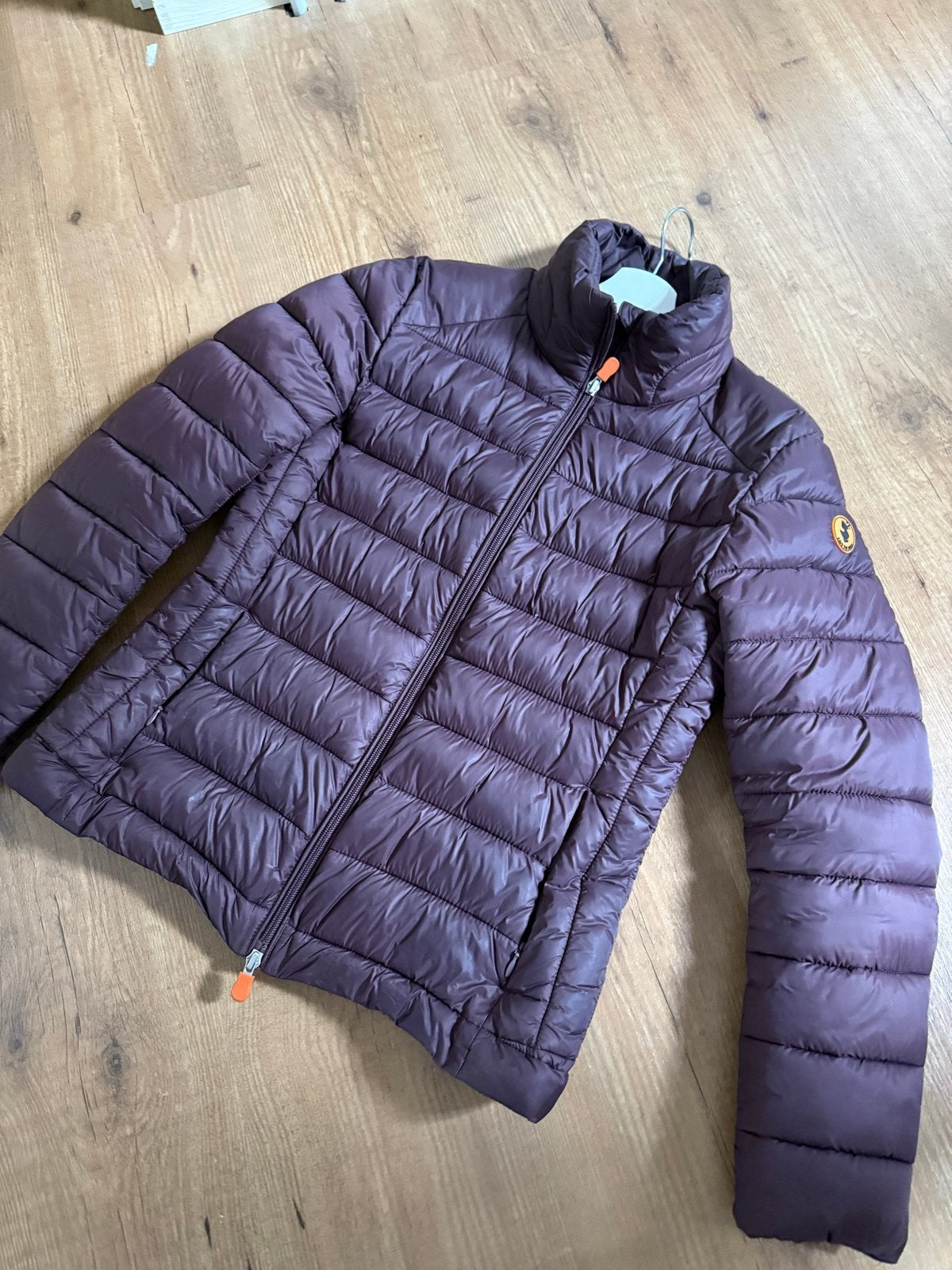 Save The Duck Ultra Light Jacket - Maat S, Ophalen of Verzenden, Zo goed als nieuw, Maat 36 (S), Paars