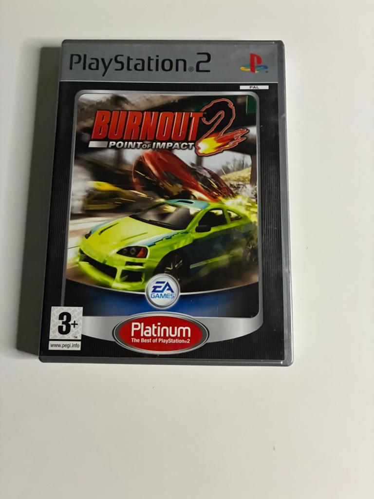 Burnout 2: Point of Impact - PlayStation 2 (PS2), Gebruikt, 1 speler, Racen en Vliegen, Ophalen of Verzenden