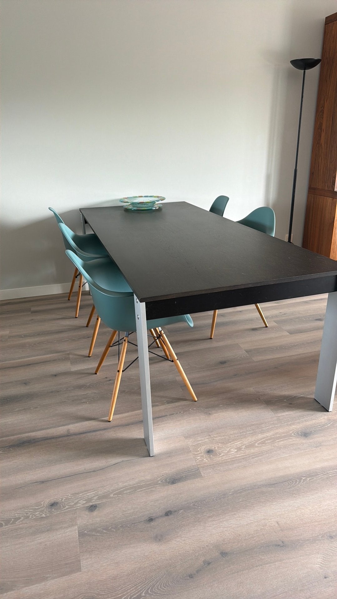 Harvink eettafel, Huis en Inrichting, Tafels | Eettafels, Ophalen, Gebruikt, Eikenhout, 200 cm of meer