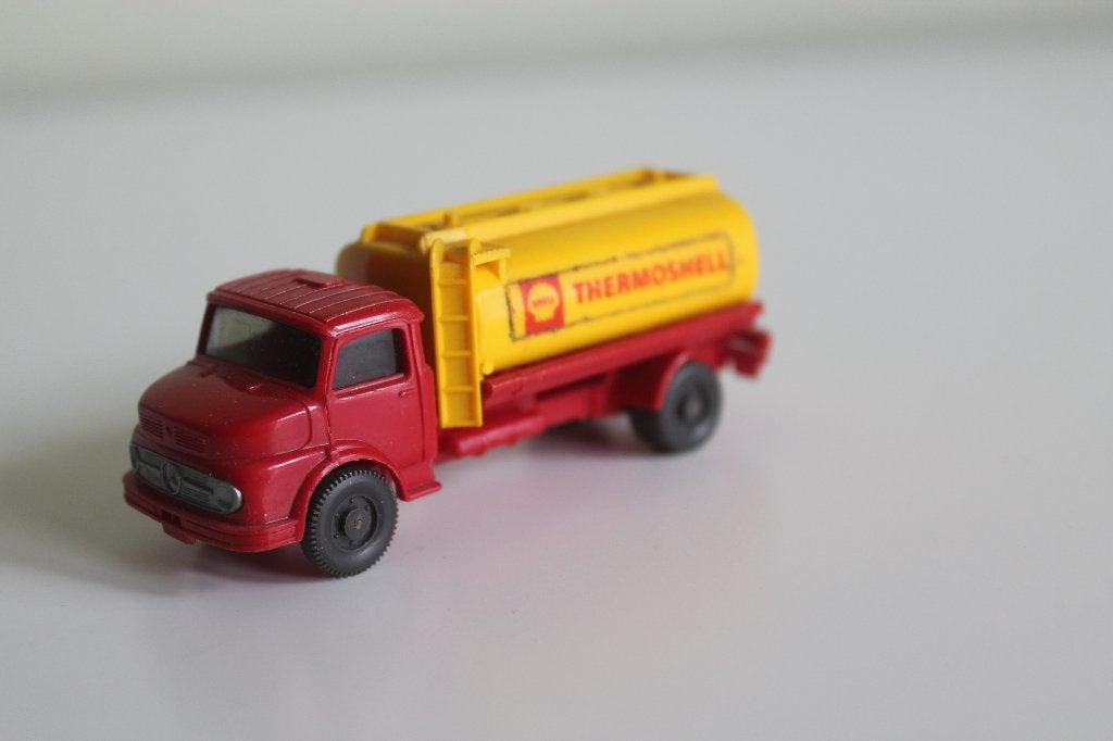 Wiking Mercedes L 1413 tankvrachtwagen Thermoshell, Ophalen of Verzenden, Gebruikt, Bus of Vrachtwagen, Wiking
