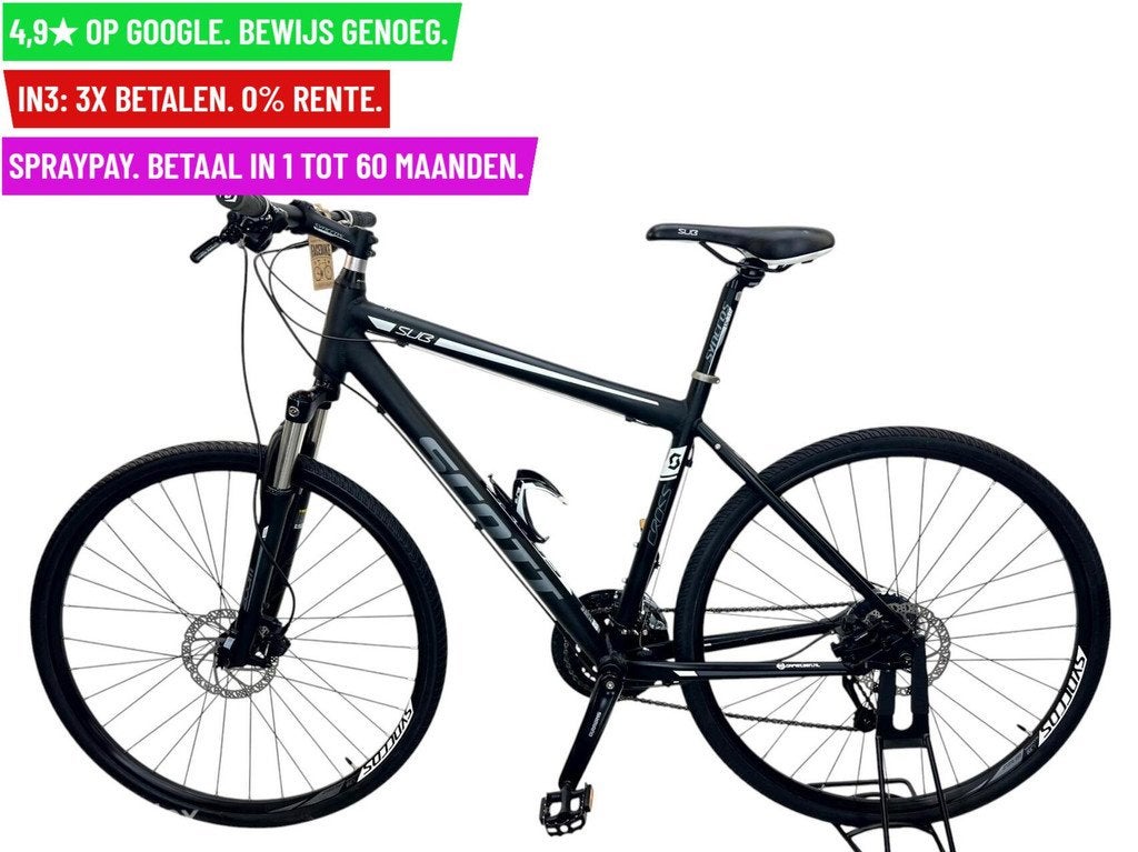 Herenfiets Scott Cross 28"/51cm/24ver - Garantie/Levering, Overige merken, 9713 Bv Groningen, Gebruikt, Facebikenl@gmail.com
