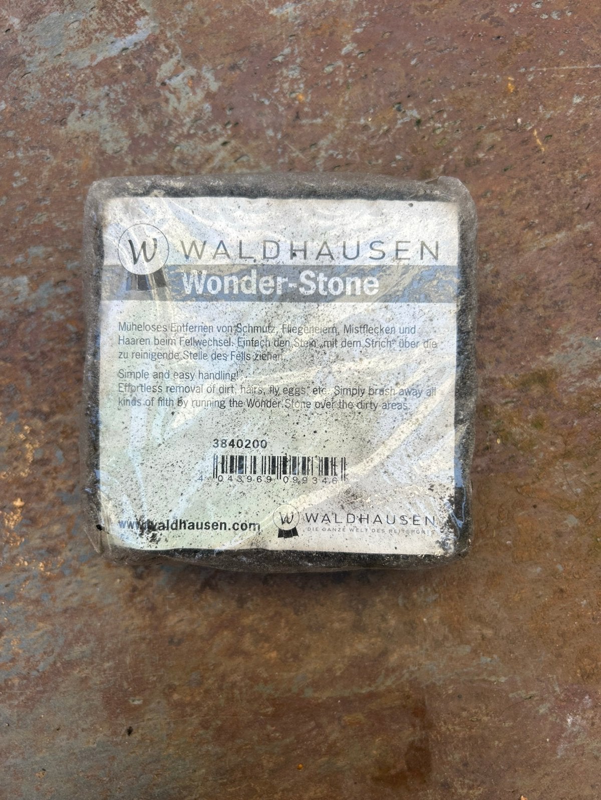 Poetssteen wunderstone vachtreiniger Waldhausen pony/paard, Waldhausen, Ophalen of Verzenden, Nieuw, Borstel