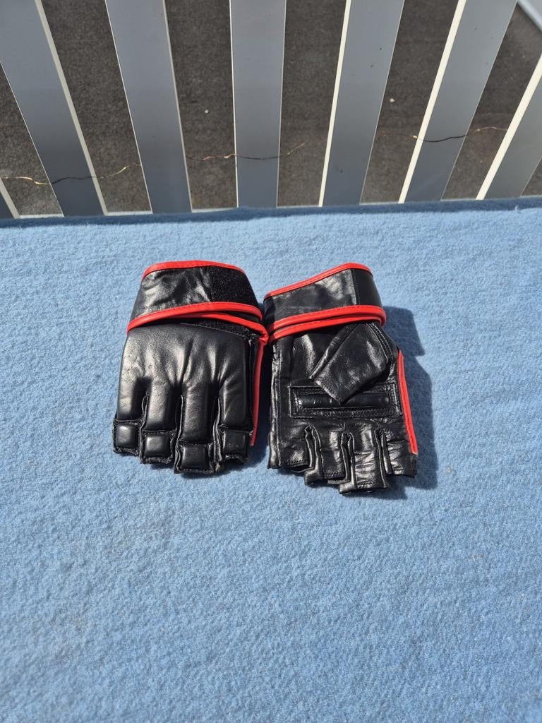 Titel:
MMA / grappling handschoenen – zwart/rood, Sport en Fitness, Ophalen, Overige