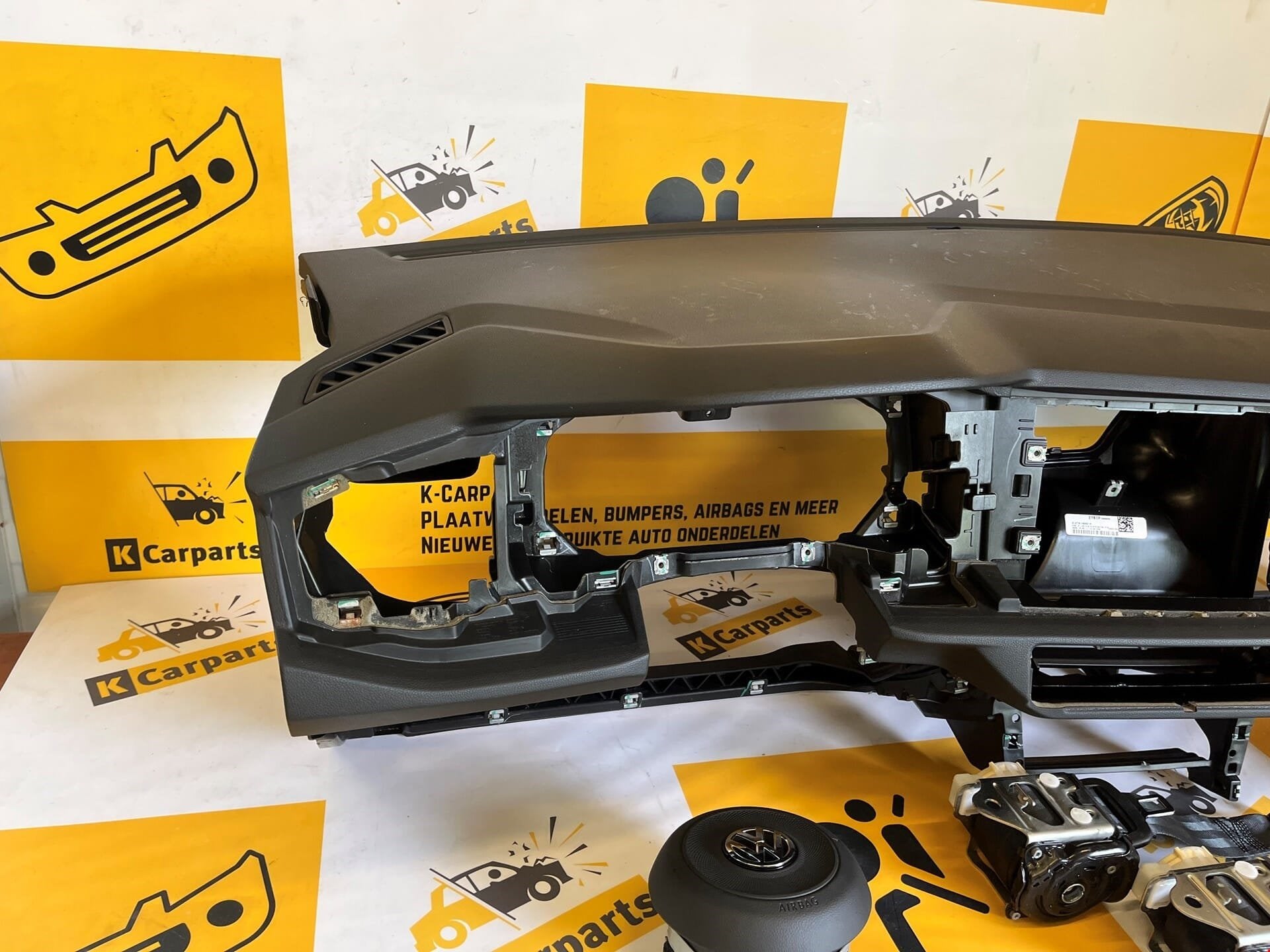 Airbag set Volkswagen polo 2G GTI R-Line 2017-2022 Dashboard, Info@fabrikant.eu, Ophalen of Verzenden, Fabrikant BV, Gebruikt