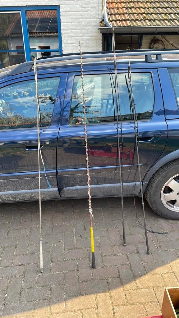 Longeerzweep menzweep, Ophalen of Verzenden, Gebruikt, Wasrek