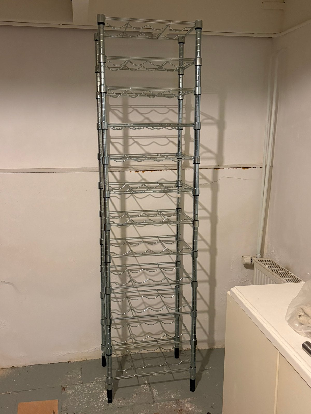 Ikea flessenrek, Huis en Inrichting, Ophalen, Zo goed als nieuw, Metaal, Cd's