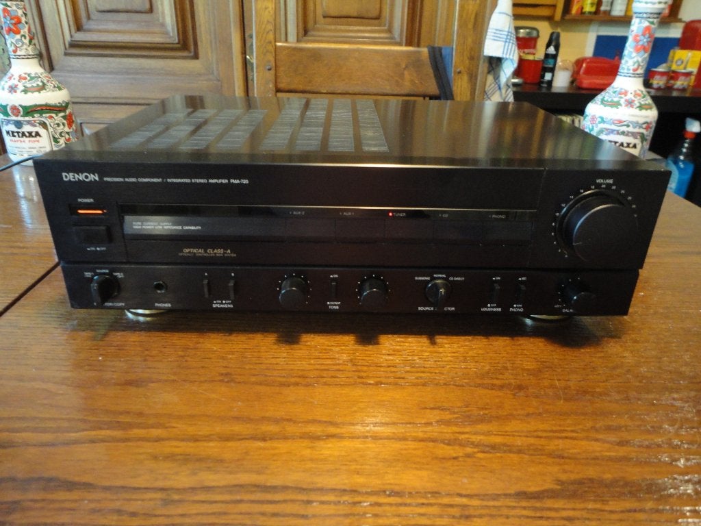Denon pma 720 versterker, Audio, Tv en Foto, Versterkers en Receivers, Gebruikt, Denon, Ophalen of Verzenden, 60 tot 120 watt