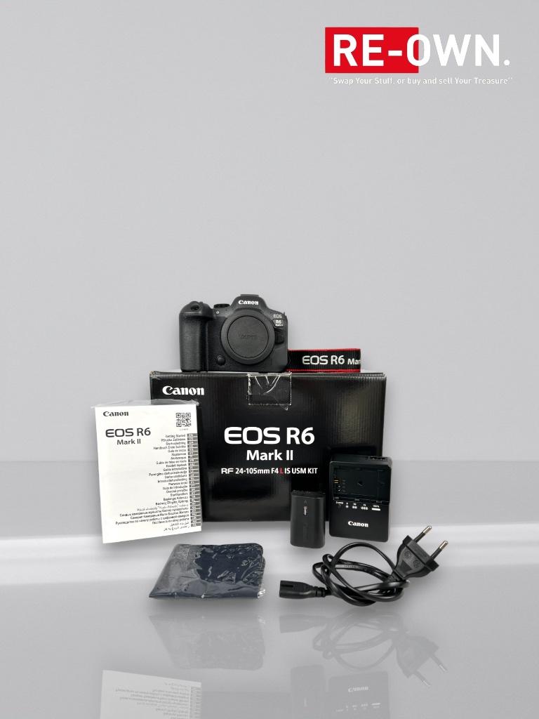 Canon Eos R6 mark II body ( topstaat + doos + garantie)