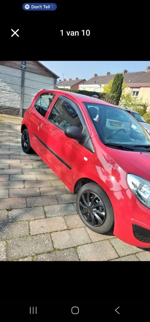 Renault Twingo 1.1 2008 Rood, Auto's, Renault, Voorwielaandrijving, 4 cilinders, Particulier, Geïmporteerd