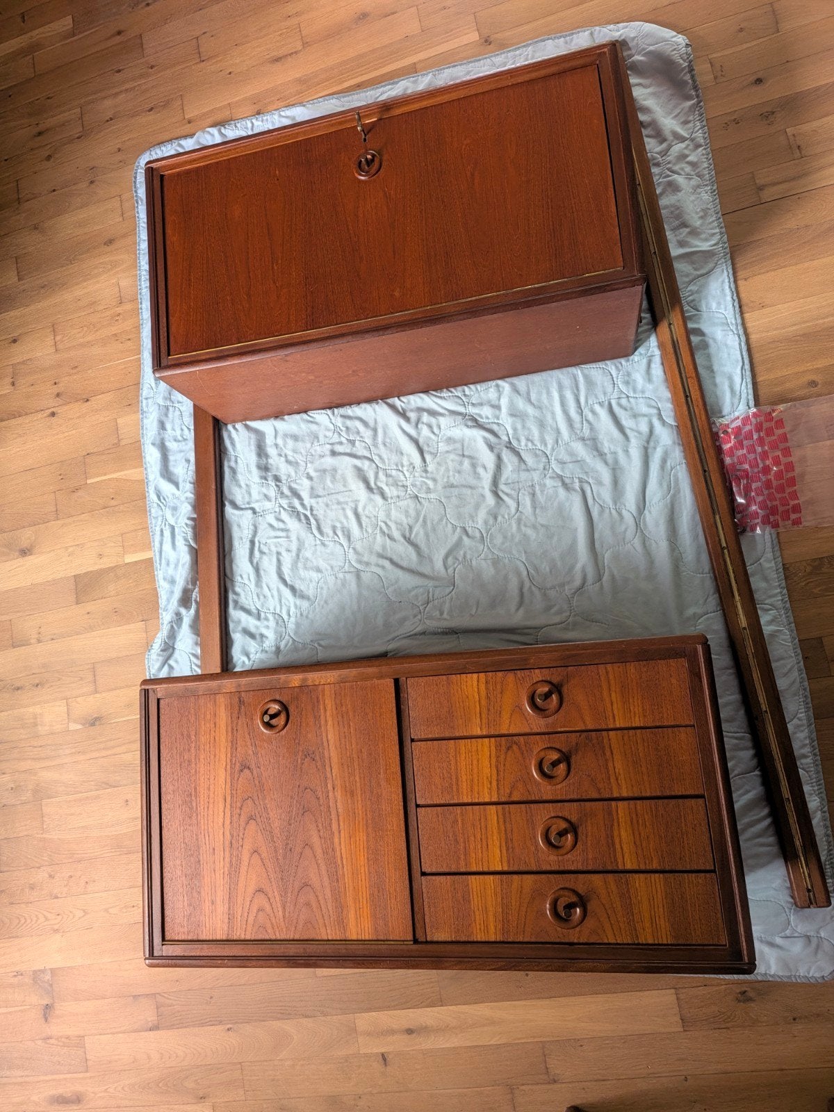 Vintage Fristho Wandmeubel modulair, Huis en Inrichting, Kasten | Wandmeubels, Ophalen