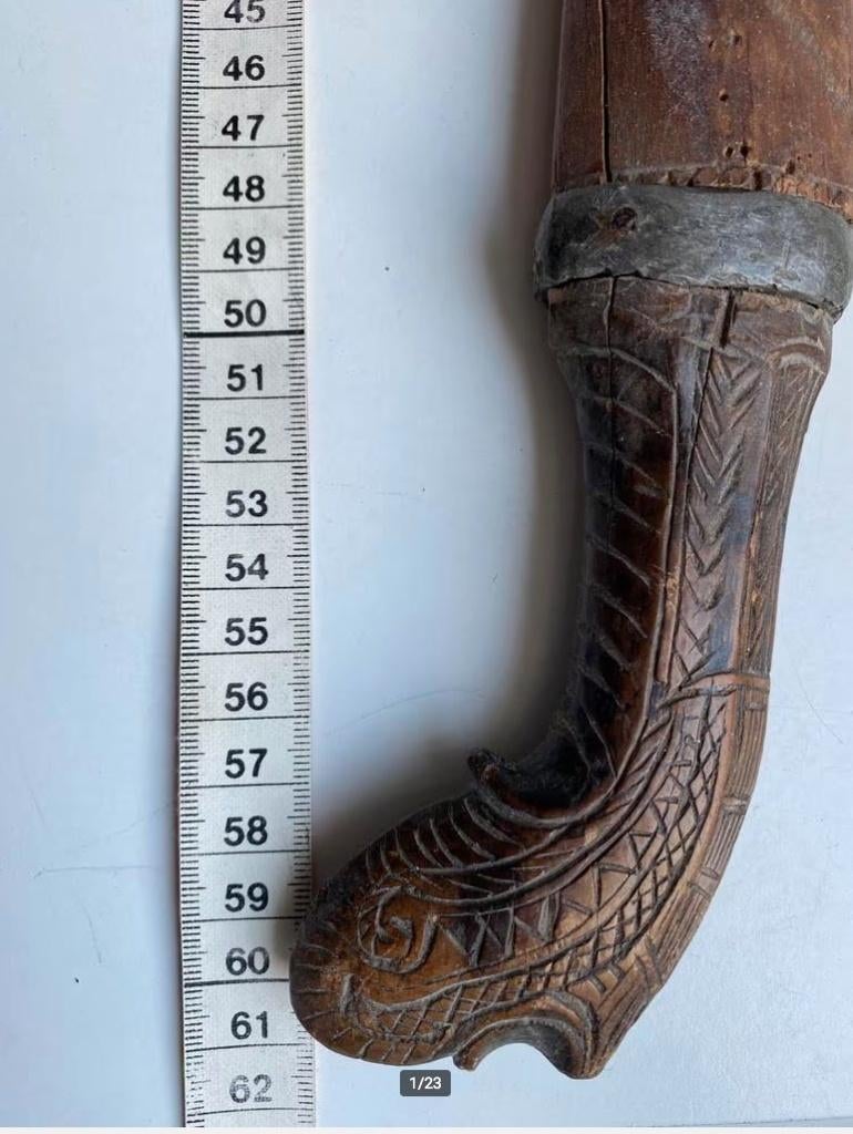 Indonesian Pedang 19th century keris kris, Antiek en Kunst, Kunst | Niet-Westerse kunst, Verzenden