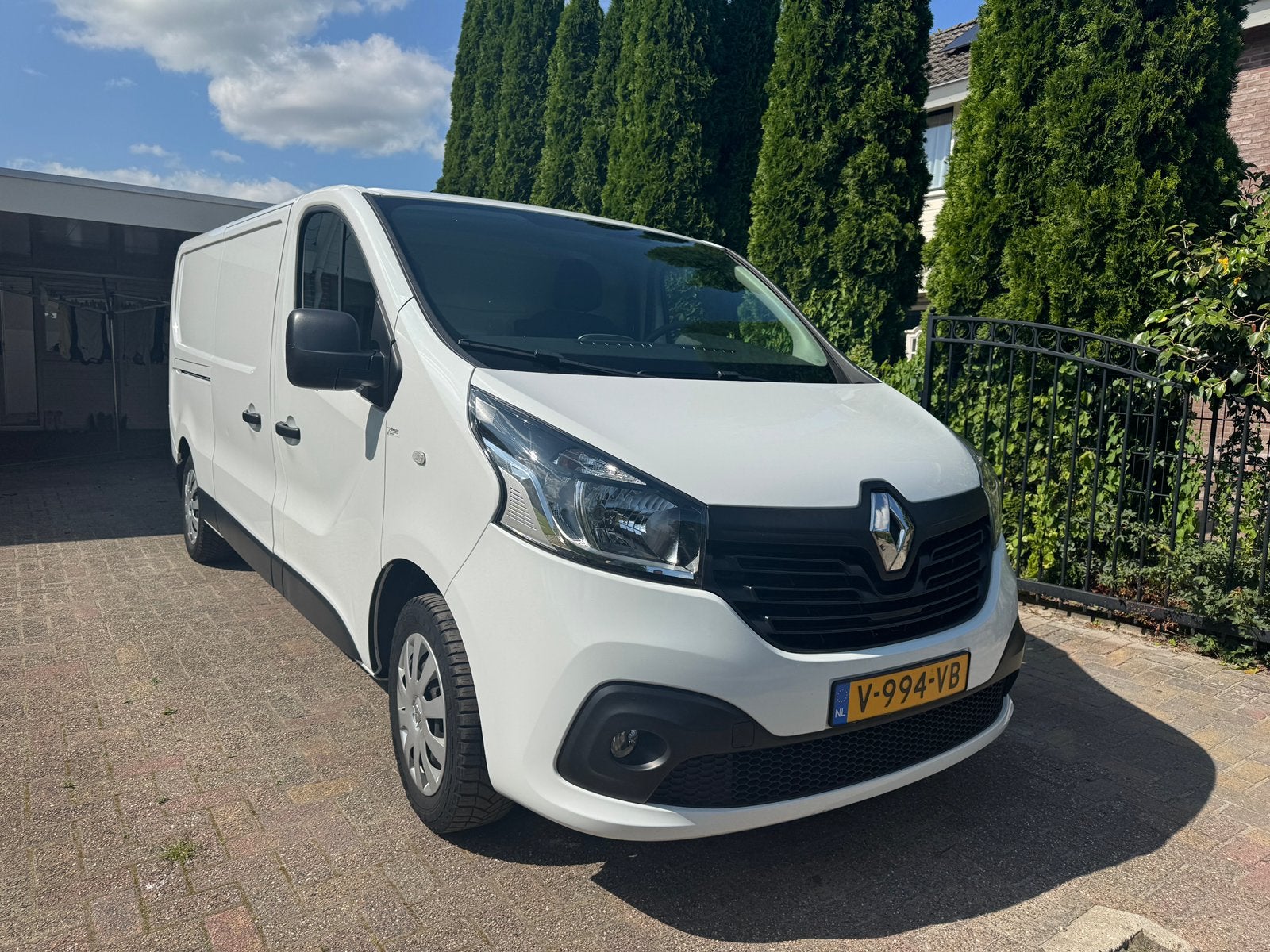 Renault Trafic 1.6 DCI 89KW 2019, Auto's, Bestelauto's, Particulier, Renault, Diesel, Origineel Nederlands, Wit, Zwart, Leder