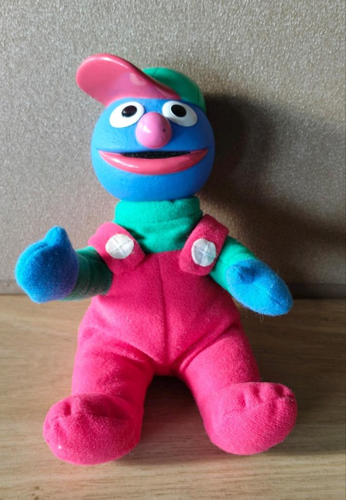 VINTAGE GROVER POPPETJE TYCO 1996*SESAMSTRAAT, Verzenden, Zo goed als nieuw