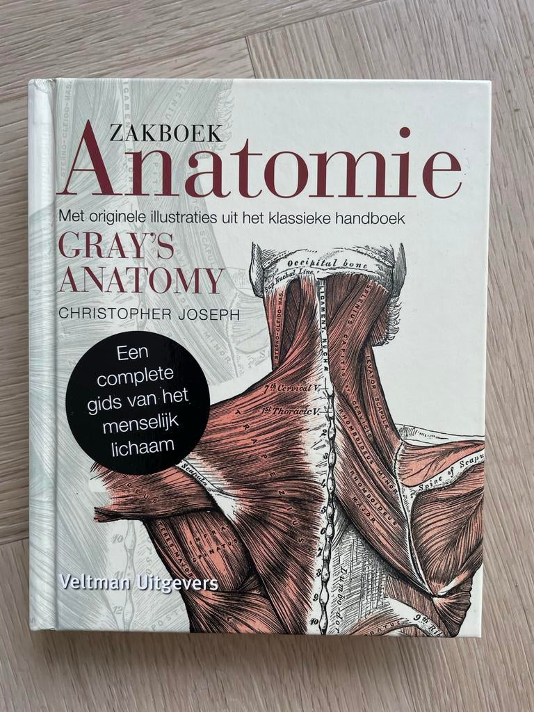 Zakboek Anatomie - Gray's Anatomy, Boeken, Verzenden, Beta, Zo goed als nieuw