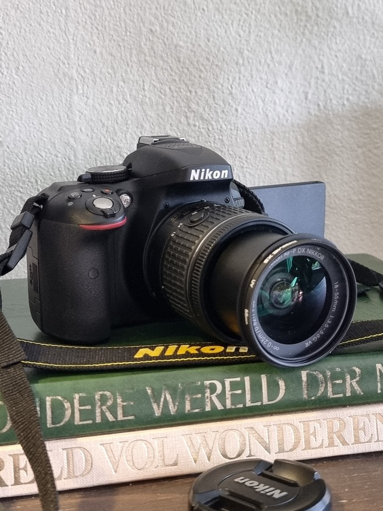 Nikon D5300 + AF-P NIKKOR 18-55mm VR, Spiegelreflex, Ophalen of Verzenden, Zo goed als nieuw, 24 megapixels