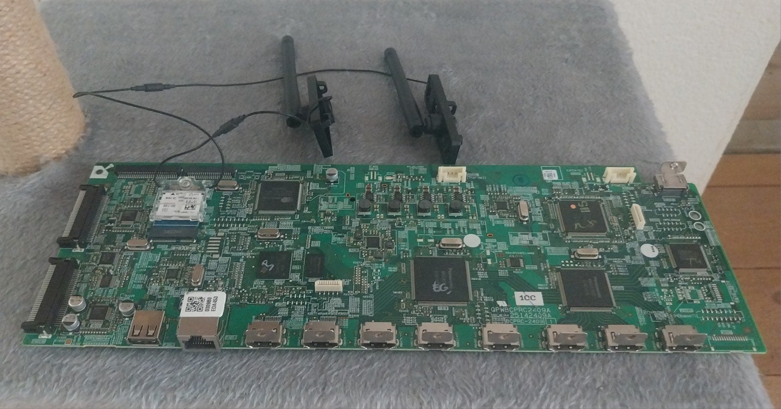 Onkyo TX-NR676E Hoofdprintplaat Wifi, Overige merken, Gebruikt, 70 watt of meer, Ophalen of Verzenden