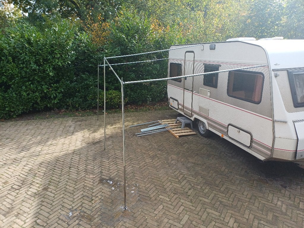 metalen tentstokken, Ophalen, Zo goed als nieuw