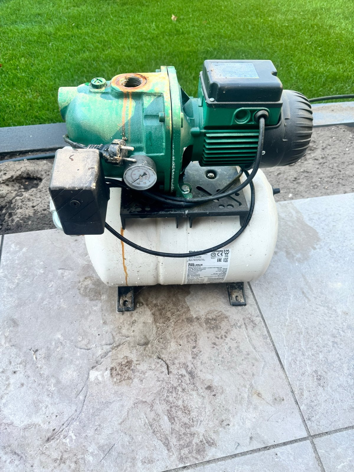 DAB Aquajet 82/20 M hydrofoorpomp - 3600 l/u, 47m opvoer, Ophalen