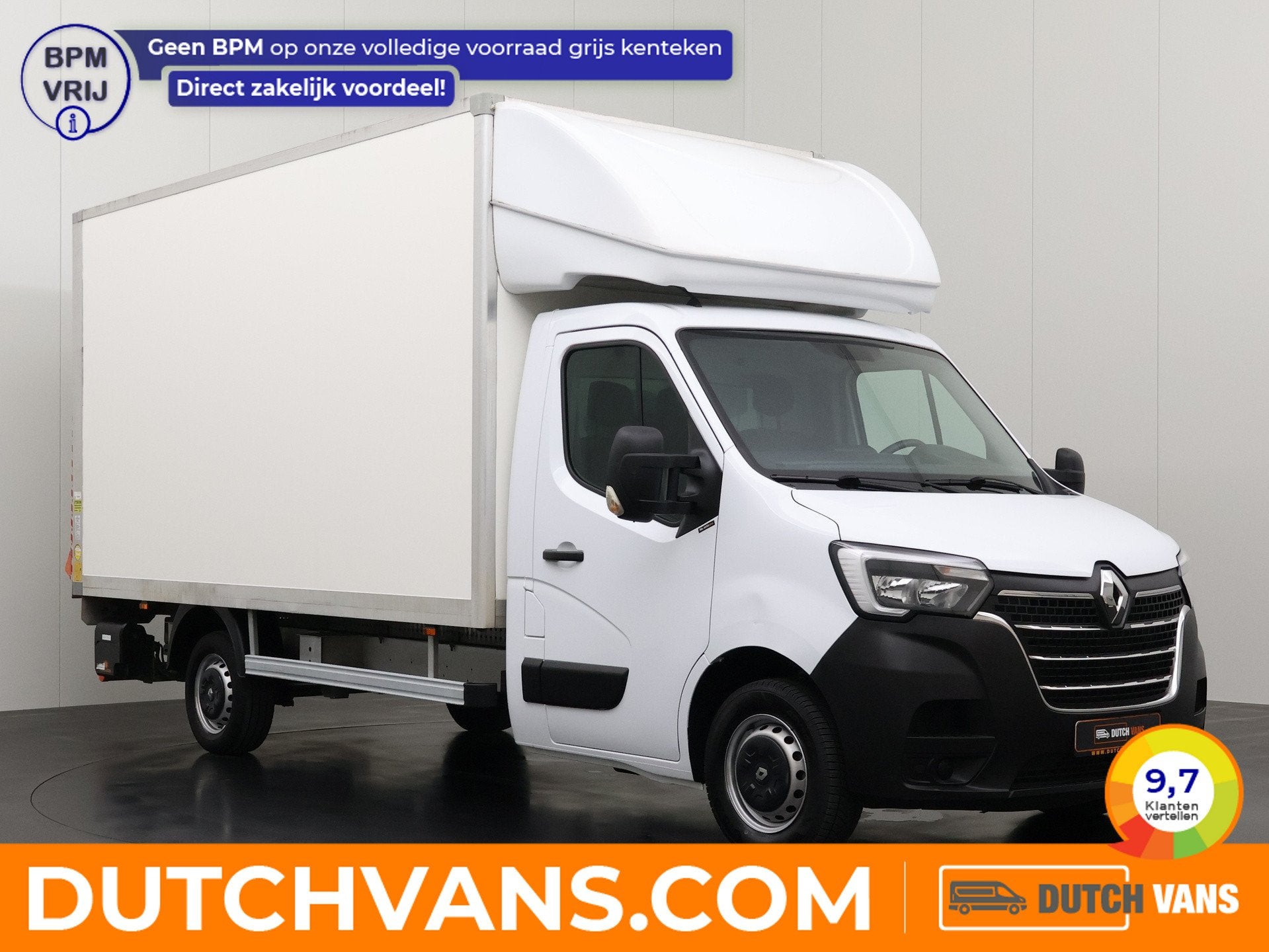 Renault Master 2.3DCI 145PK Bakwagen+Laadklep | Multimedia |, 145 pk, Stof, Gebruikt, Renault