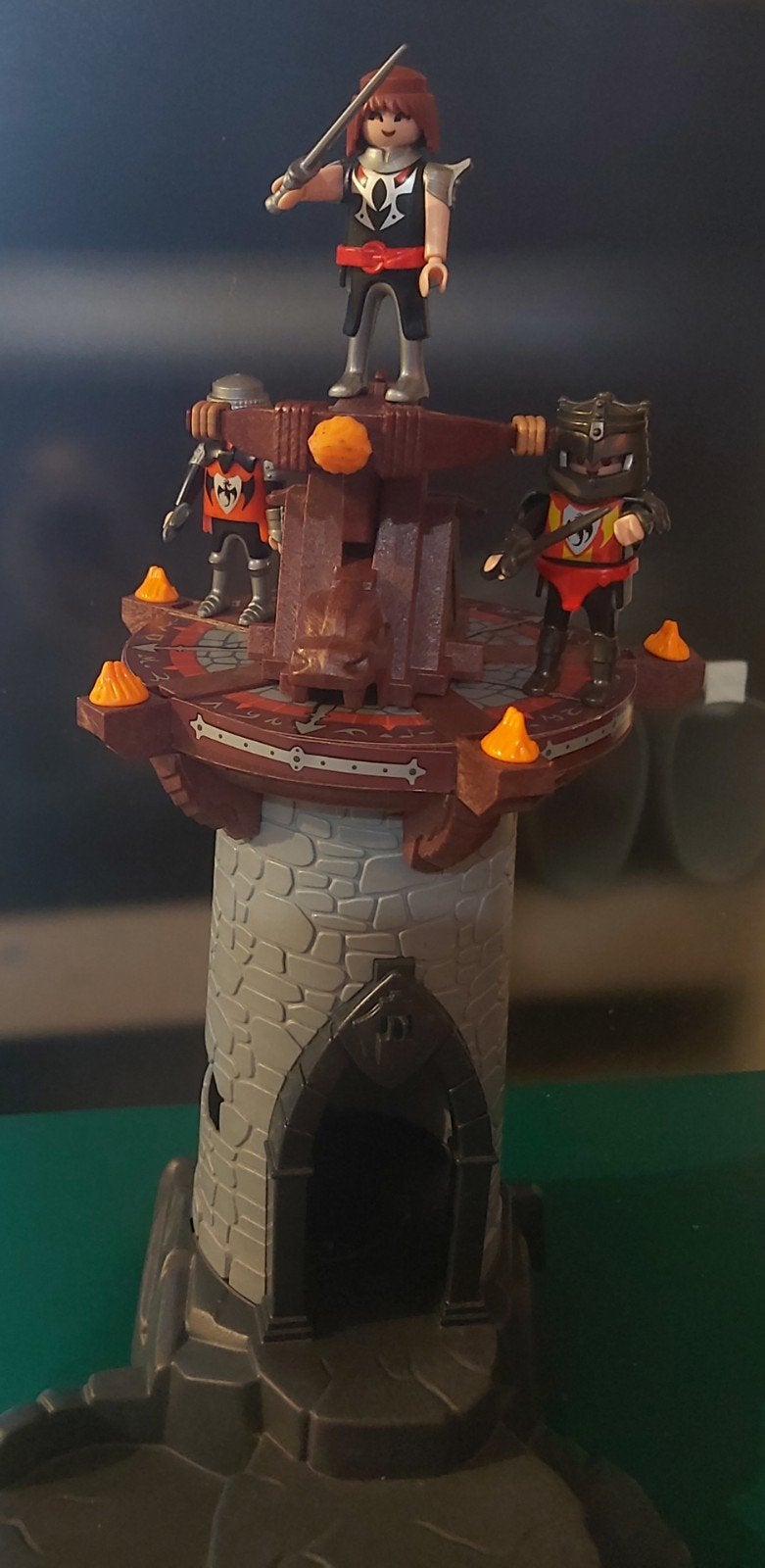Playmobil Kasteel Toren met Ridders en Ballista, Gebruikt, Complete set, Ophalen of Verzenden, Kasteel/Fort