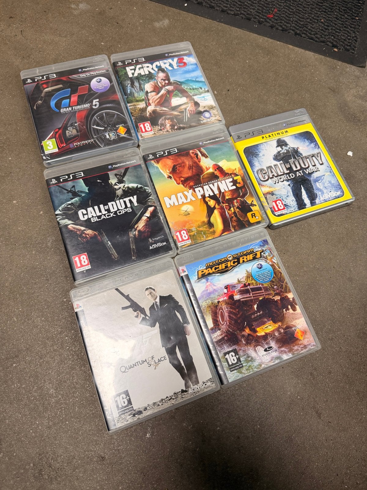 7x PS3 spellen - compleet en in goede staat, Spelcomputers en Games, Online, Vanaf 18 jaar, Overige genres, 1 speler