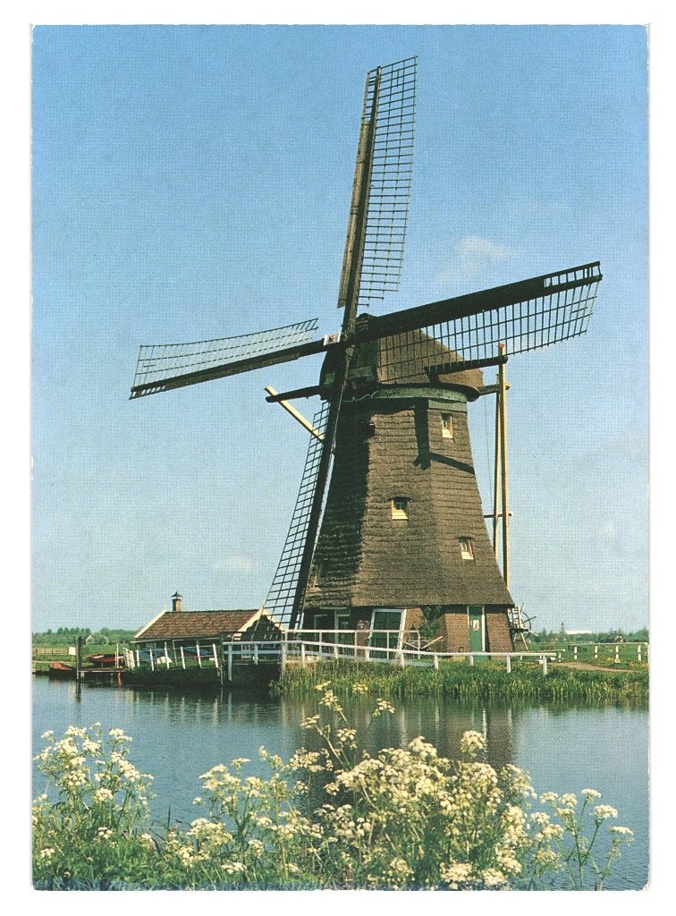 40901 Groot Ammers molen Leuke oude kaart Niet gelopen