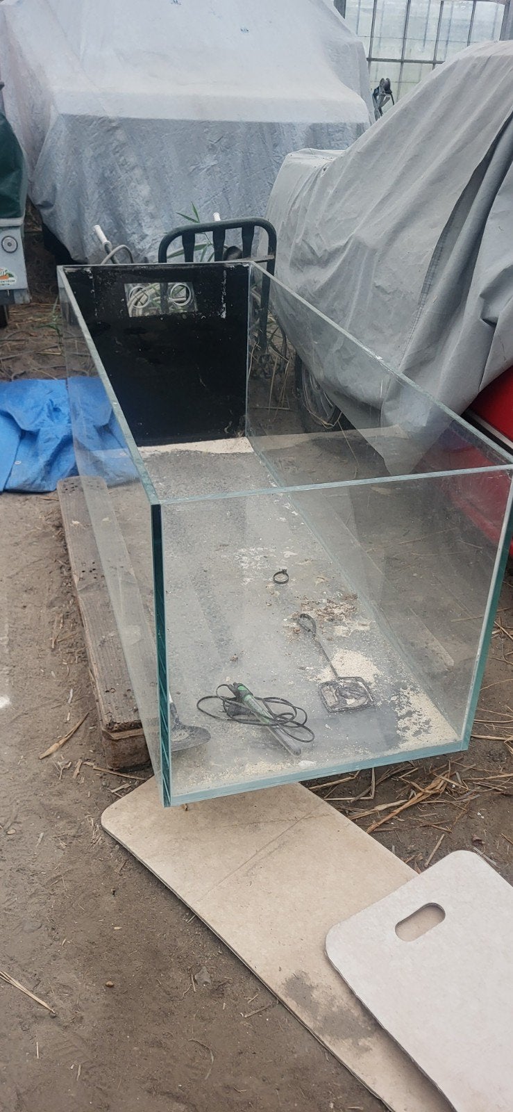zee aquarium zeer groot, Dieren en Toebehoren, Ophalen of Verzenden, Zo goed als nieuw, Leeg aquarium