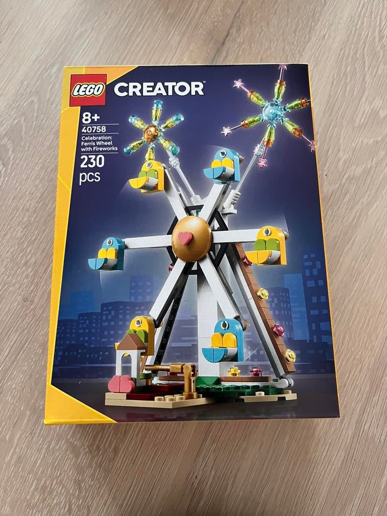 Lego 40758 reuzenrad met vuurwerk, Ophalen of Verzenden, Nieuw