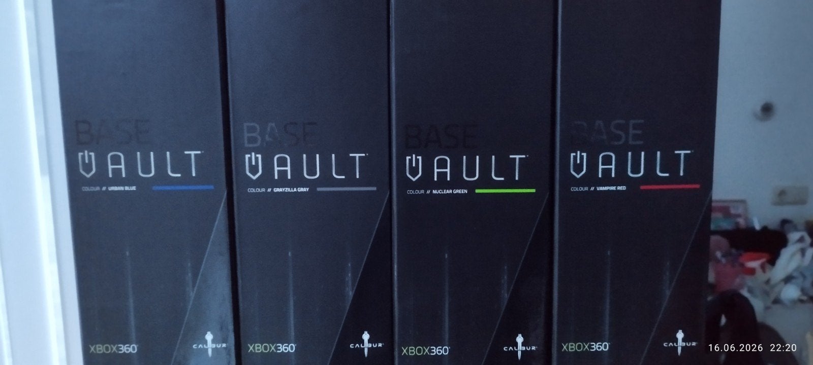 Xbox 360 Vault 3D Armored Gaming Case - Diverse Kleuren, Ophalen of Verzenden, Nieuw