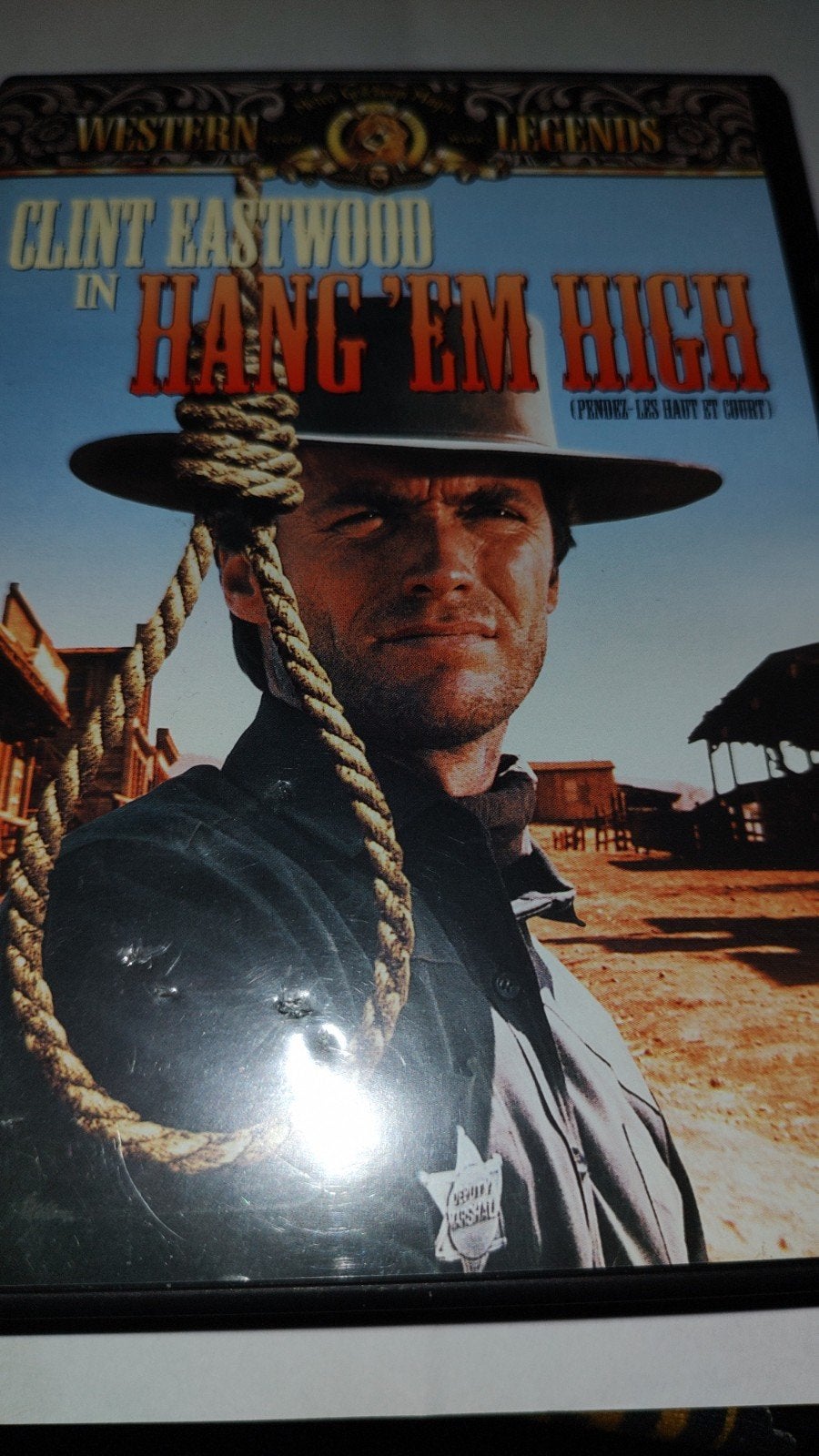 Clint Eastwood in hang em high 2 euro Didam, Vanaf 12 jaar, Ophalen of Verzenden, Zo goed als nieuw, Actie en Avontuur