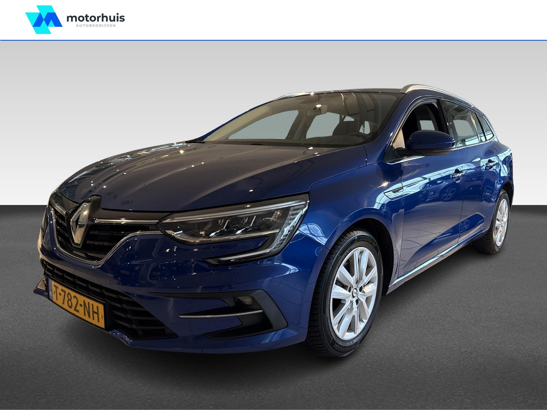 Renault Mégane Estate 1.3 TCe 140pk Equilibre, Auto's, Renault, Gebruikt, 4 cilinders, 1290 kg, Blauw