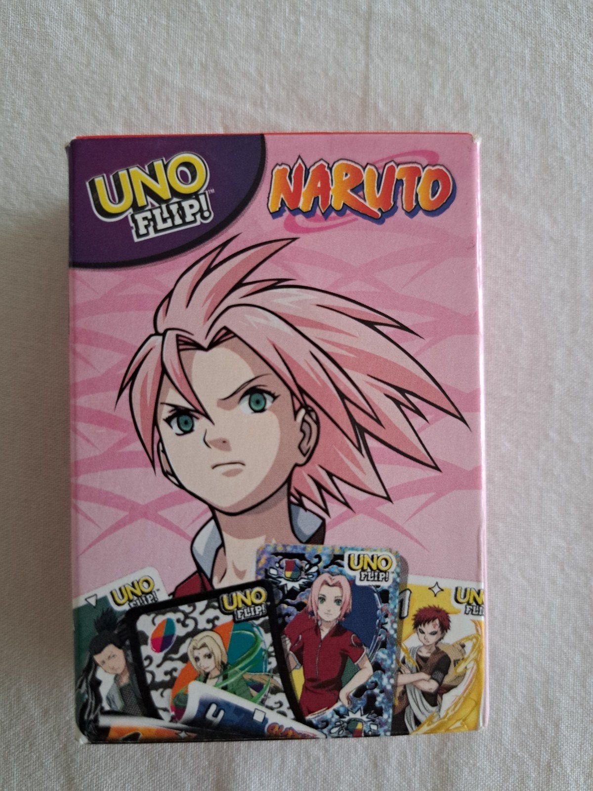 UNO Flip! Naruto Happy Meal Kaartspel - Nieuw, Hobby en Vrije tijd, Gezelschapsspellen | Kaartspellen, Een of twee spelers, Ophalen of Verzenden