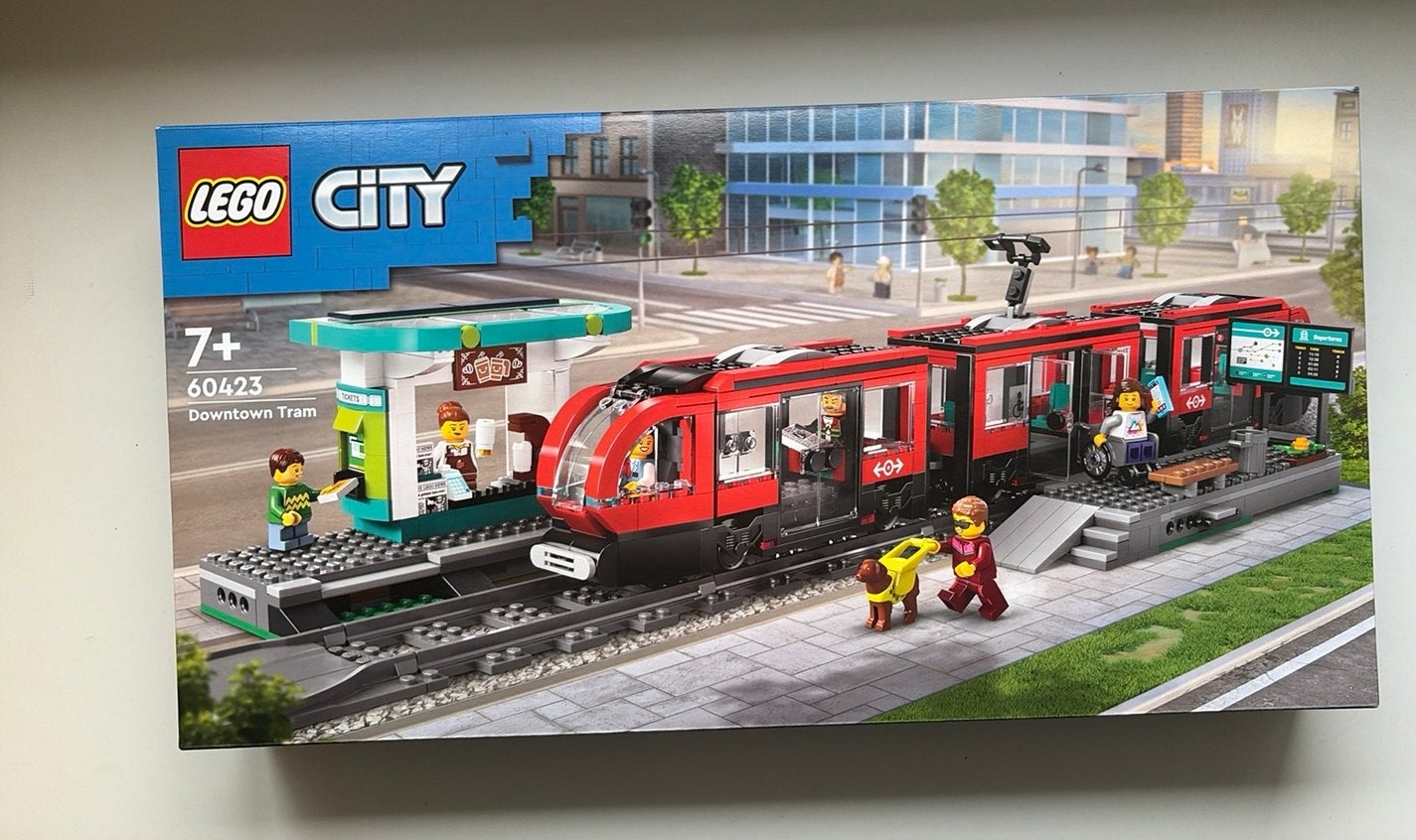 LEGO City 60423 Downtown Tram - Nieuw in doos, Lego, City, Denemarken, Nieuw