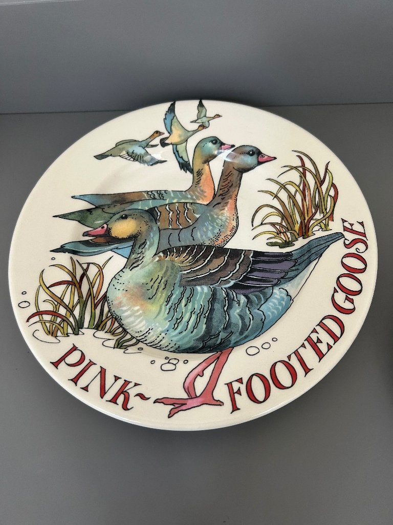 Emma Bridgewater Plate Pink Footed Goose, Nieuw, Ophalen of Verzenden, Overige stijlen, Kop(pen) en/of Schotel(s)