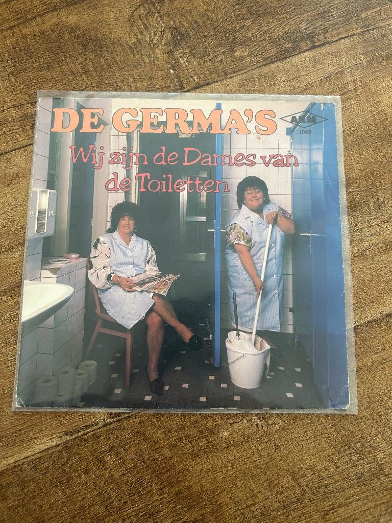 De Germa''s-Wij zijn de dames van de toiletten, 7 inch, Single, Ophalen of Verzenden, Zo goed als nieuw