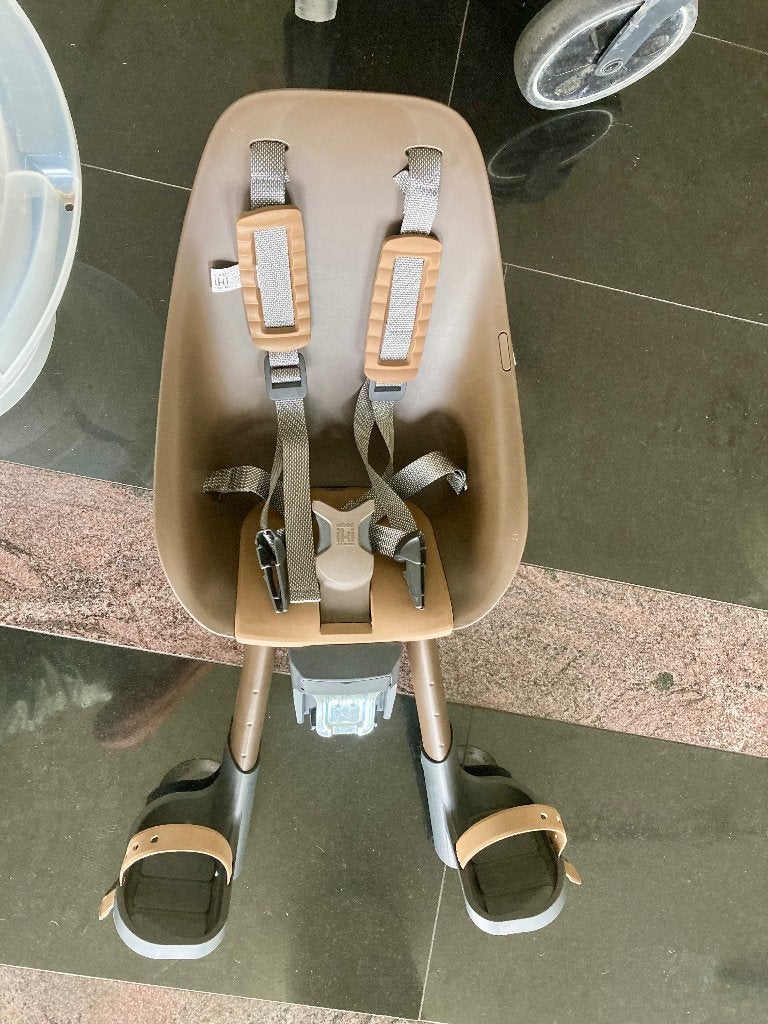 Fietsstoeltje voorzitje -  Urban Iki, Ophalen, Voetsteuntjes, 0 t/m 18 kg, Voorzitje
